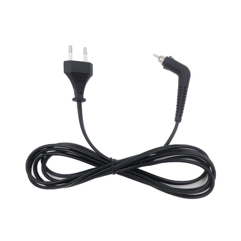 Anti-winding flat iron power cord for hair straightener/ hair dryer