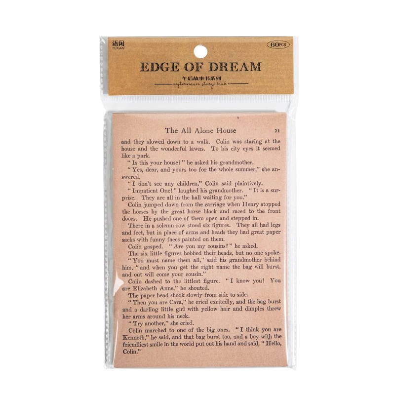 Vintage Retro Style Hand-Account Decoration Diary Notebook Loose Leaf Old Newspaper Medieval Aesthetic Stationery Material Paper