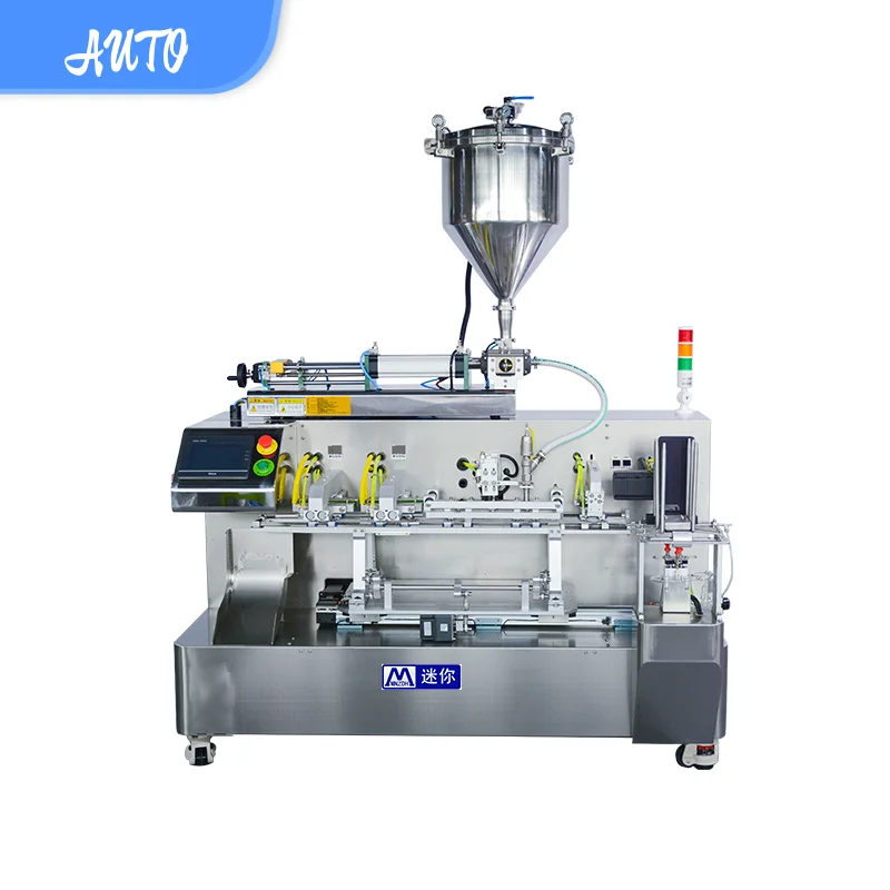 Manufacturer factory price snack food filling machine big small given up packing machine Screw packing machine in skin mask