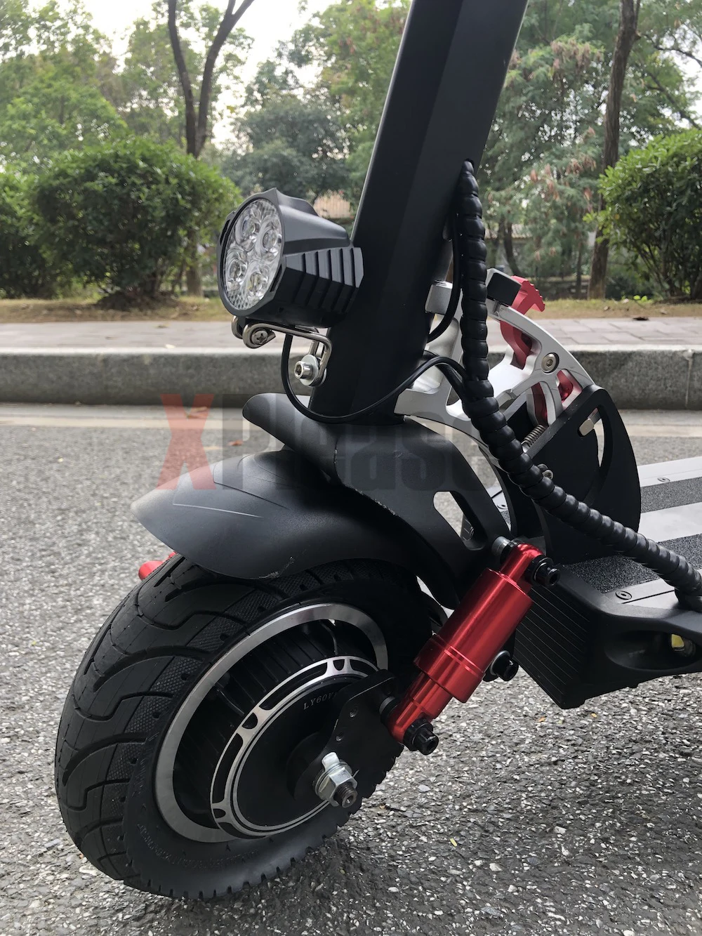 Powerful Scooter 65KM Long Range 10' Off Road Dual Motor Folding Electronic Scooter