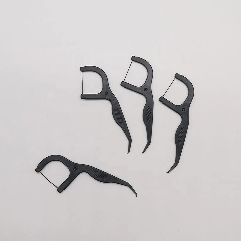 
eco-friendly OEM interdental bamboo floss picks with high quality manufacturer 