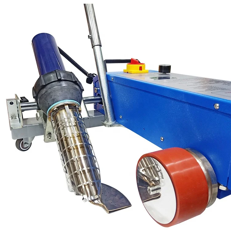TOP3400C High Efficiency Advertising Cloth Automatic Splicing Machine Grid Cloth Splicing Inkjet Glue-Free Plastic Welder