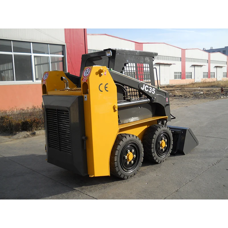 450 Mini Wheel Type Small Skid Steer Loader Ht380