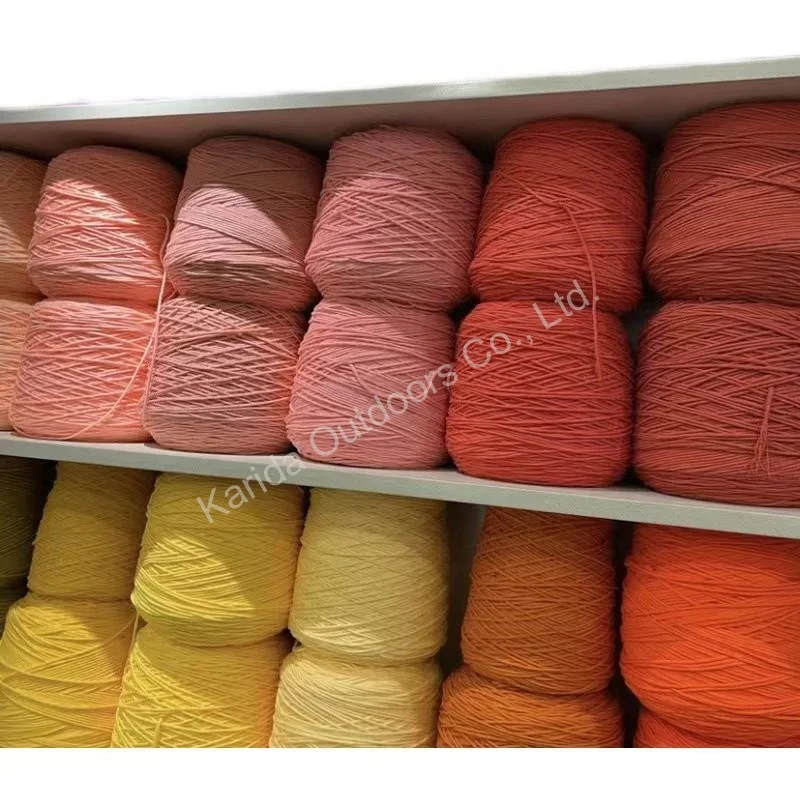 wholesale promotional prices high quality lasting colored 400g 100% acrylic yarn