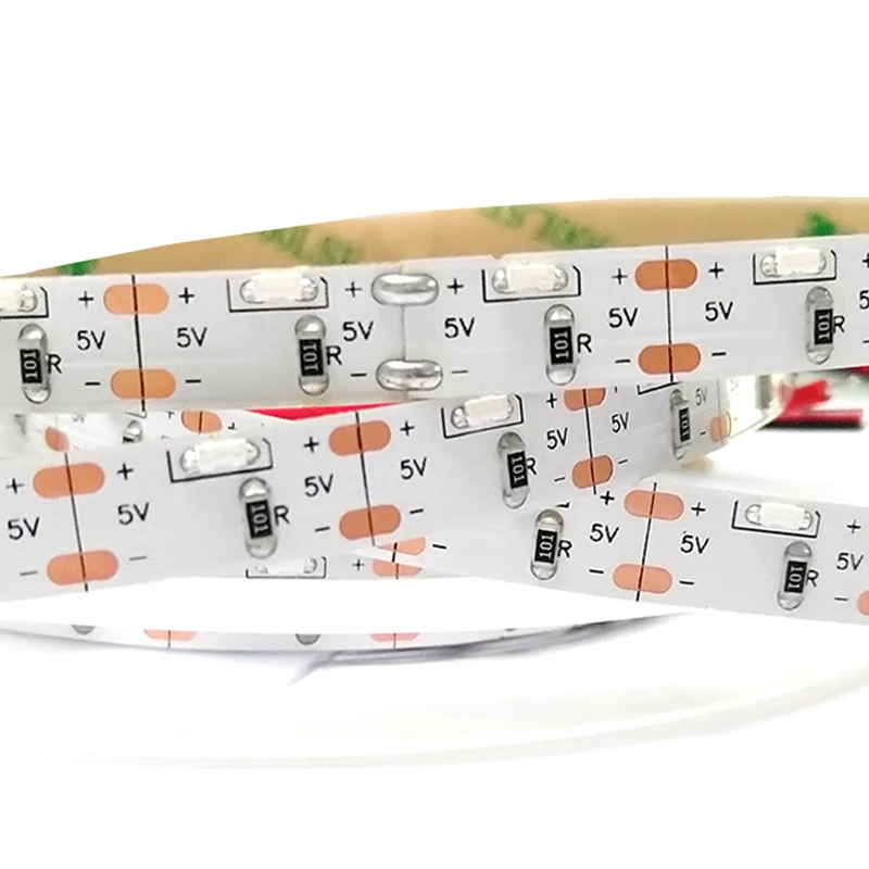 335 LED strip 60Leds SMD Side emitting LED USB 5V12V strip waterproof red green Blue Natural Cold White 2835 rgb flexible led s