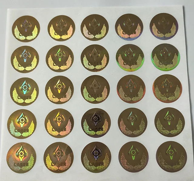 Заказная водонепроницаемая упаковочная бумага в форме этикетки