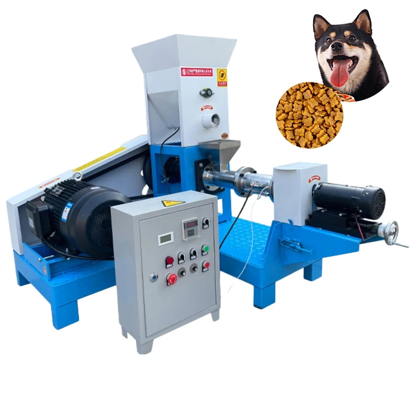Mini Granulator Dry Pet Feed Food Making Pellet Machinery Feed expander Machine