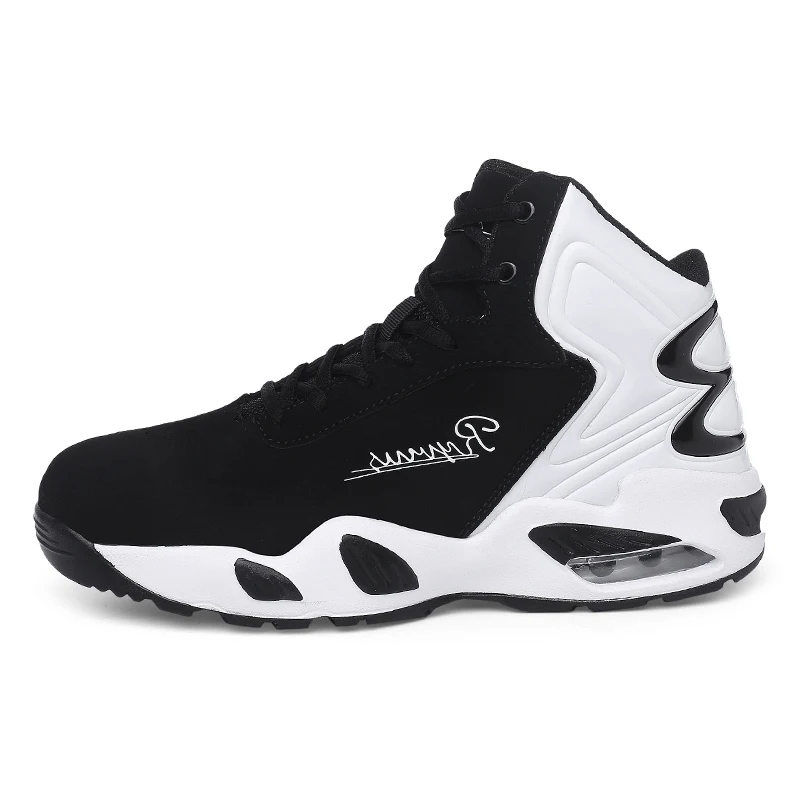
Air outsole mens basketball shoes high top sport shoes for boy and girl 