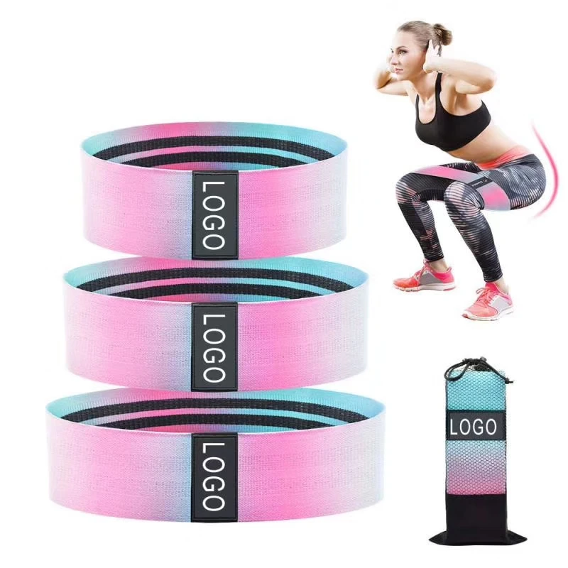 
Resistance Bands Non-Slip Fitness Boody Build Rubber Expander Elastic Band For Home Gym 