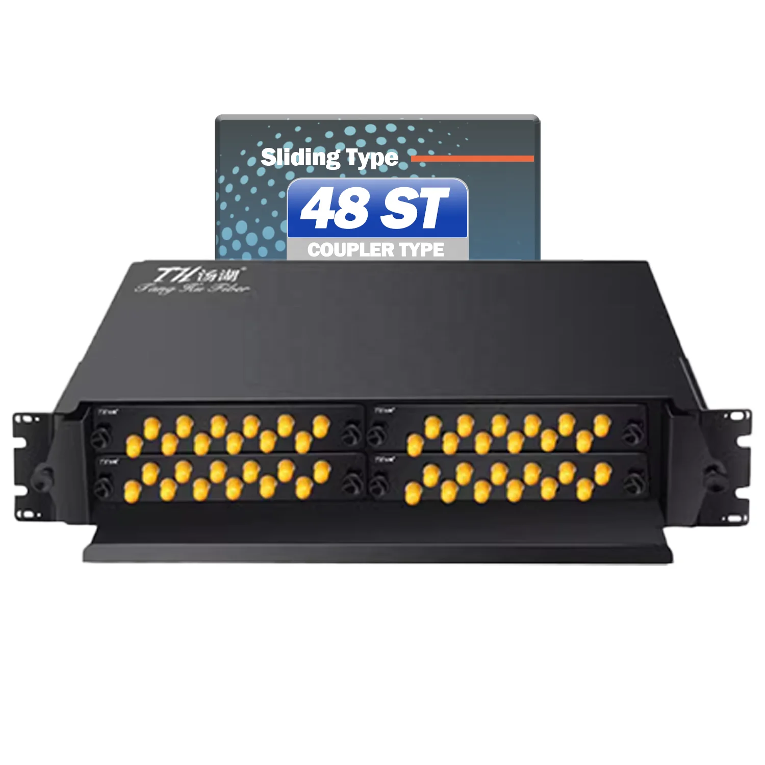 FTTH внутренний наружный 12 24 48 96 сердечник SC APC оптоволоконный блок ядер ODF 1U стойка кабель распределительная коробка