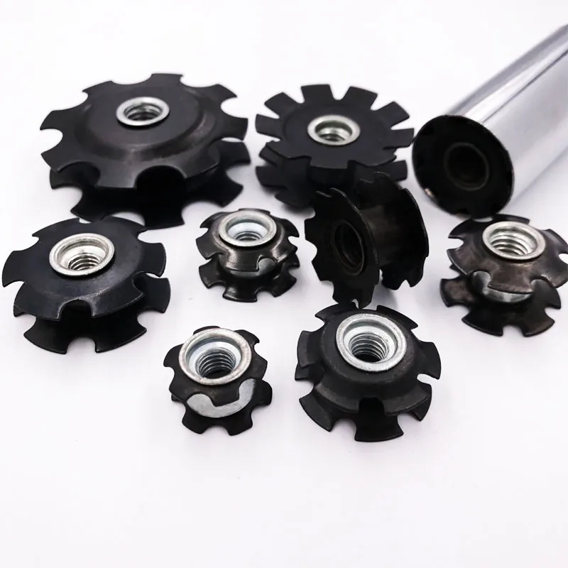 Stainless Steel M6x14l Round Tube Inserts Nuts Manufacturer Crown Nuts