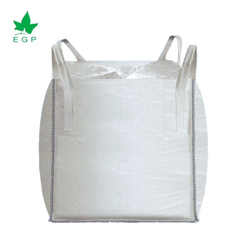 EGP 1000kg coal packing big bags bulk bag for mining 1 ton black color jumbo bag