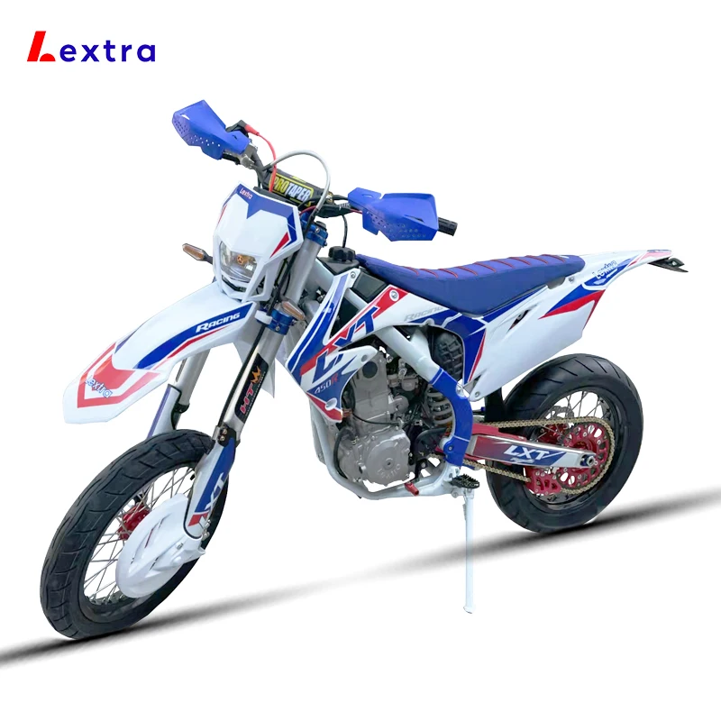 Lextra Brand Off-road China Enduro Wholesale Adult Motorcycle 450cc Supermotard Dirt Bike for adults for sale
