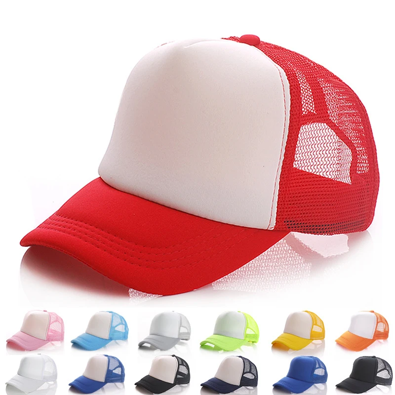 High Quality Professional Embroidered Custom Logo Printing Trucker Hats Custom Mesh Foam Trucker Cap Trucker Hat