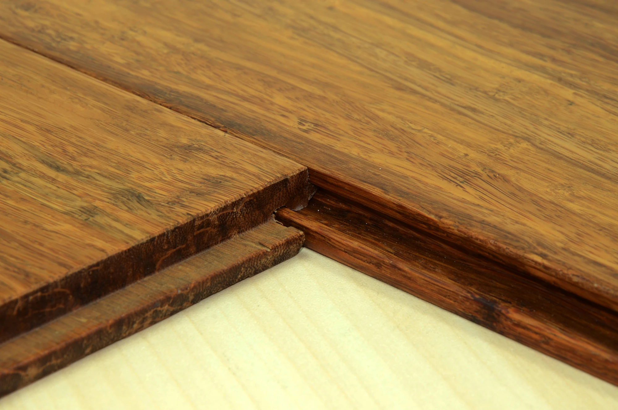 Kangton Wide 137mm Strandwoven Carbonized Solid Bamboo Flooring