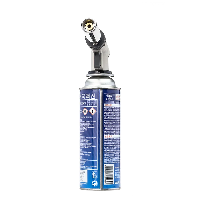 Outdoor portable camping welding butane gas blow torch lighter flame gun gas torch