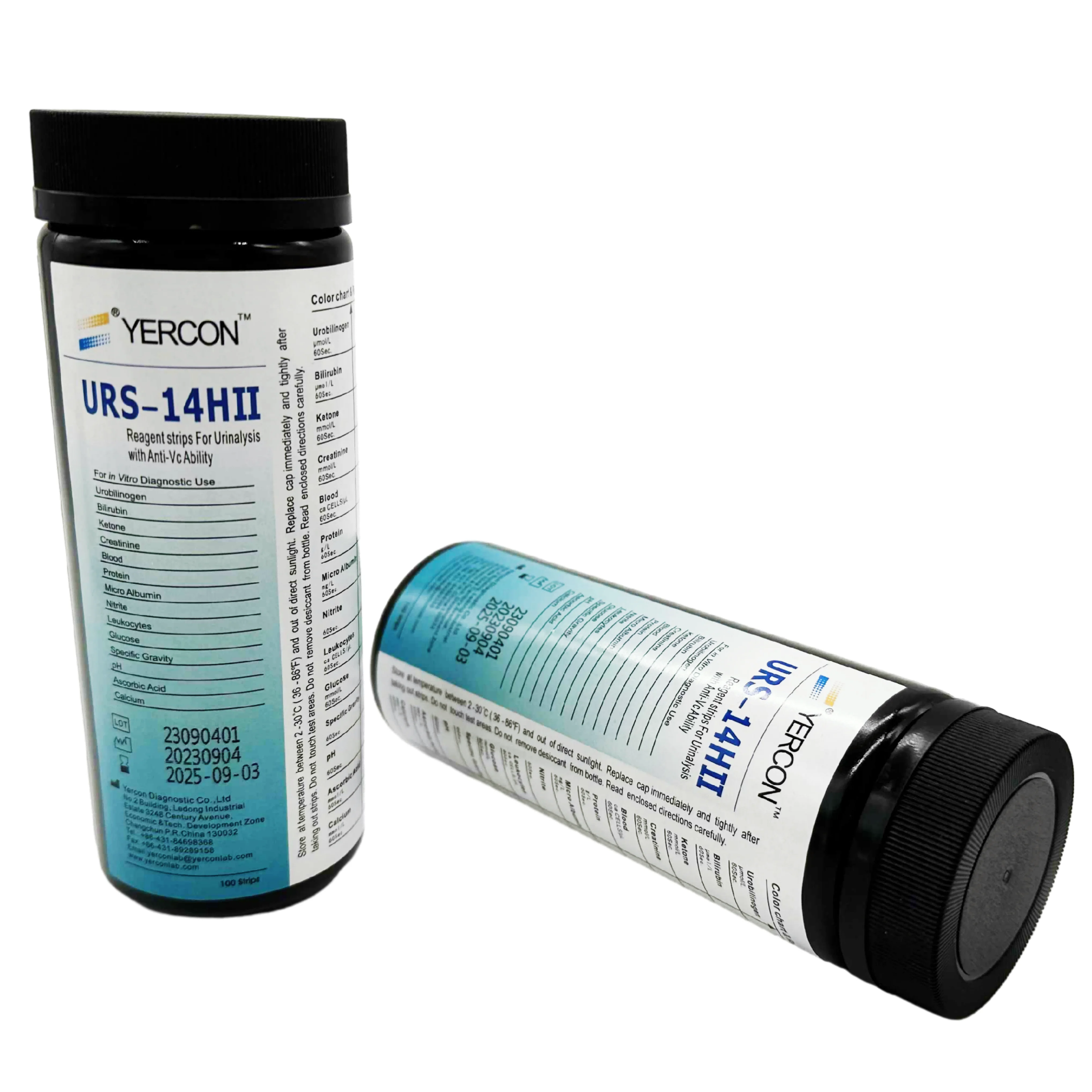 Hospital Clinic Medical URS-14HII Urine Test Strips 14 parameters Reagent Strips