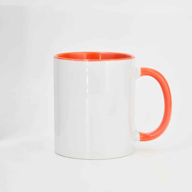 US Warehouse 11oz Sublimation blanks Ceramic Mugs with Logo Custom Drinking Cup with Handle