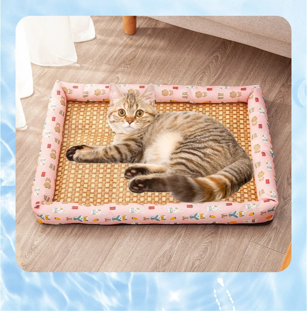 Pet Ice Cushion Cushion Four Seasons Universal Dog Nest Cushion Summer Cat Nest Cooling Durable Pet Bedding Supplies