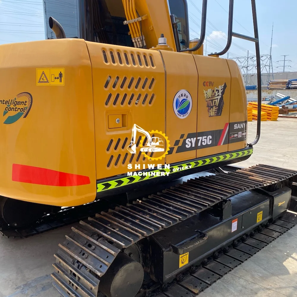 Used excavadora SANY 75c 2022, retro excavadora SANY SY75c SY60c SY55c SY95c SY35U SY26c SY16c mini excavators high quality
