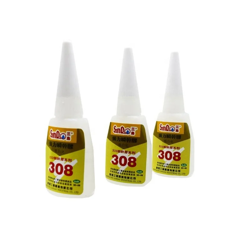 Factory Direct Sale Low Odor SD308 Instant Super Glue For Magnets And Metals