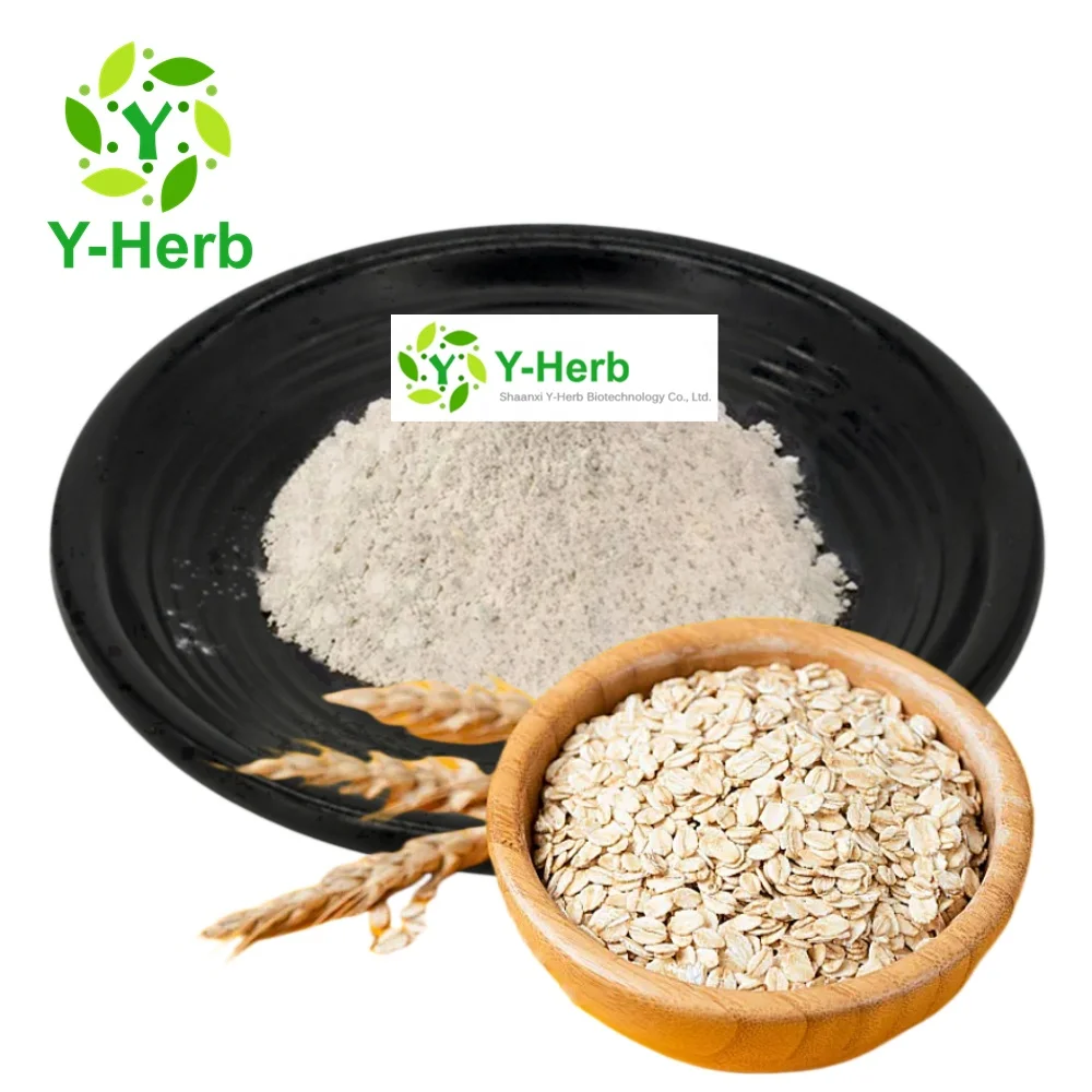 Oat Extract Fiber Powder Health Food Supplement and Cosmetic Ingredient Oats Beta Glucan Powder 70% 80% 90% Oat Beta Glucan
