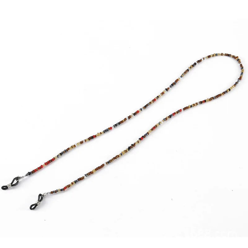 Adjustable Eyeglass Strap Eyeglass Holder Anti Slip Beaded Eyeglass Chain
