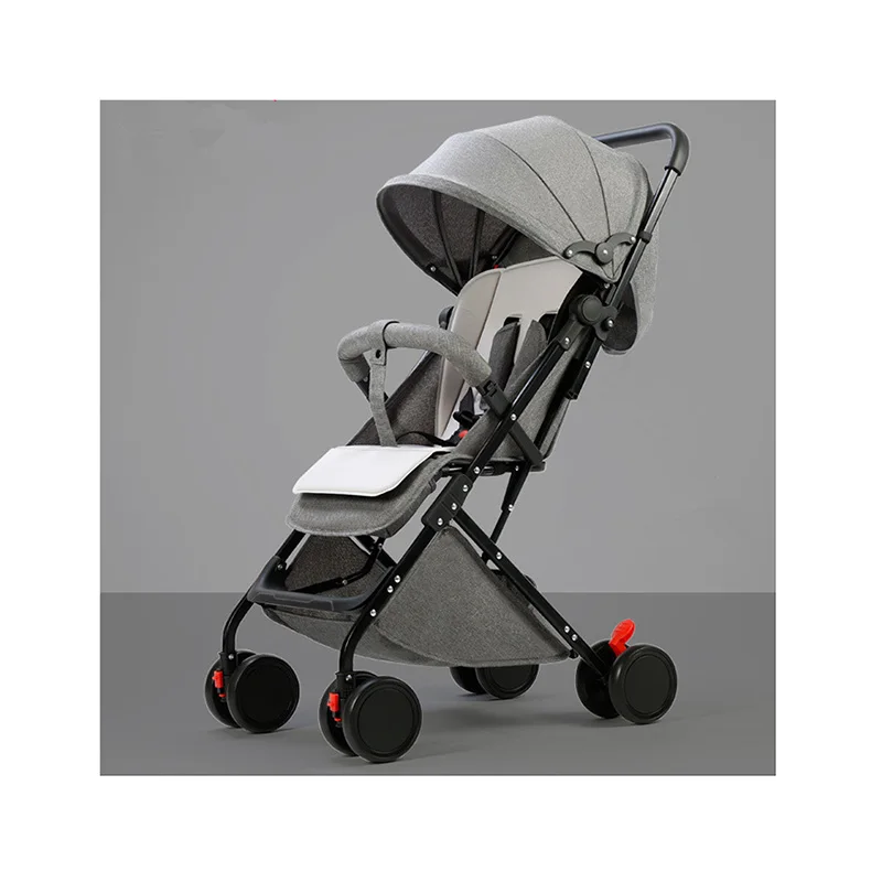 Free accessories high quality baby bicycle stroller folding kids pram with cup holder and mosquito net