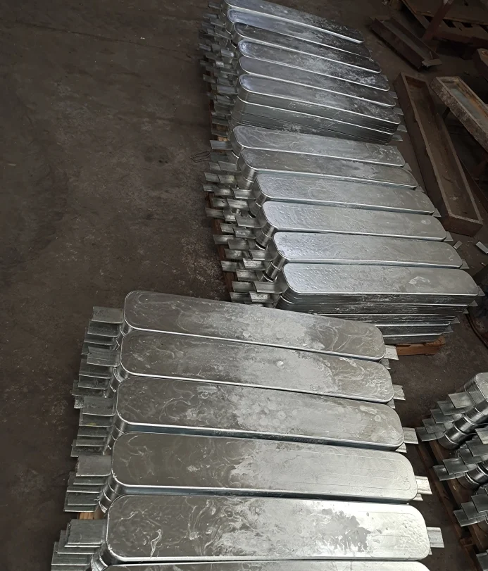 Visible 99.9953% Pristine Purity Prime Zinc 90mm Pure Zinc Sacrificial Anode for Railway Bridges