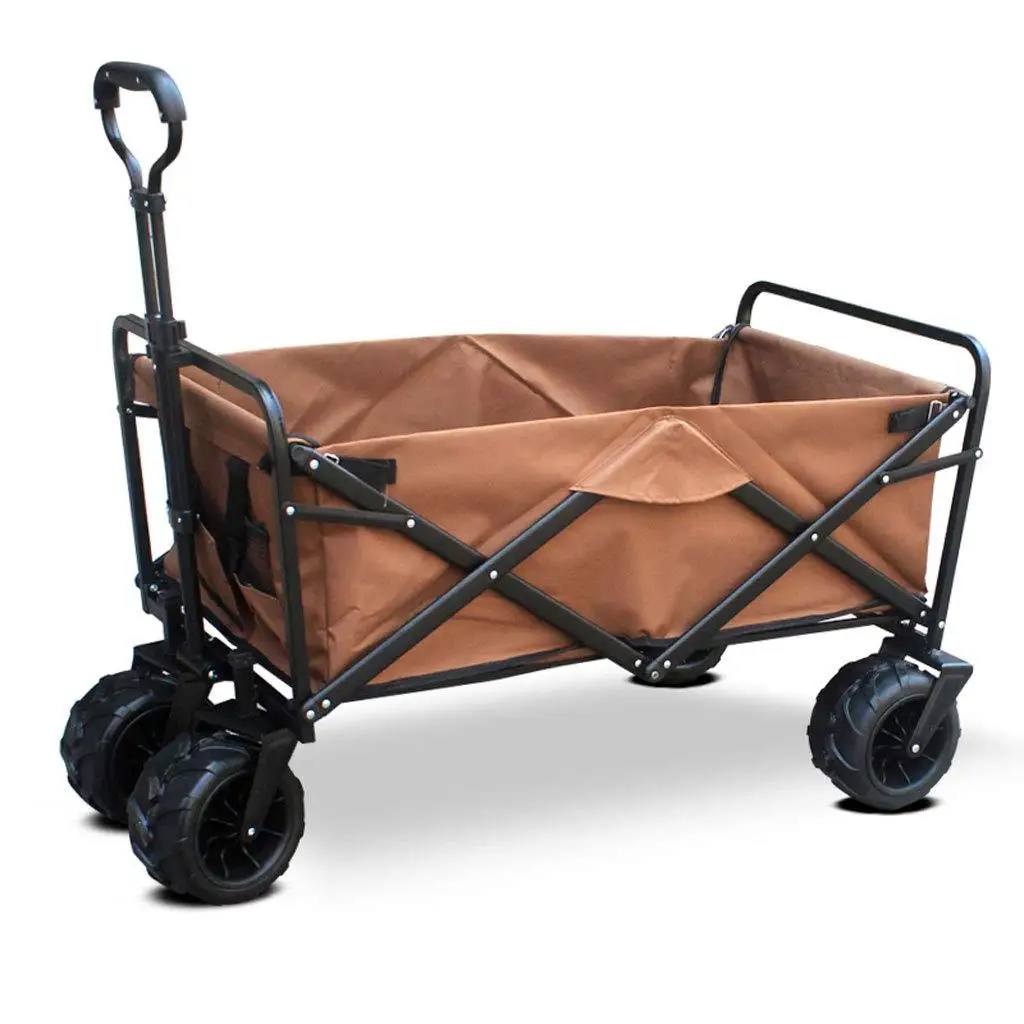Wholesale camping wagon camping cart outdoor foldable camping cart beach wagon cart