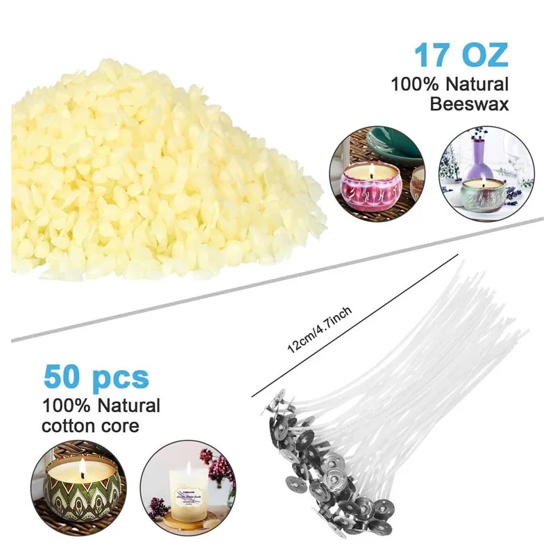 Creative Diy Home Use Tin Jars Diy Candle Making Kit Equipment Handmade Diy Candle Kit