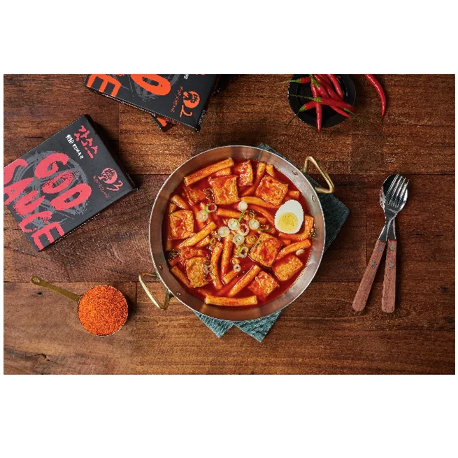 Best Selling Authentic Chili Sauce Bechamel Sauce Korean High Quality Food Cooking God Sauce 60g *4pack