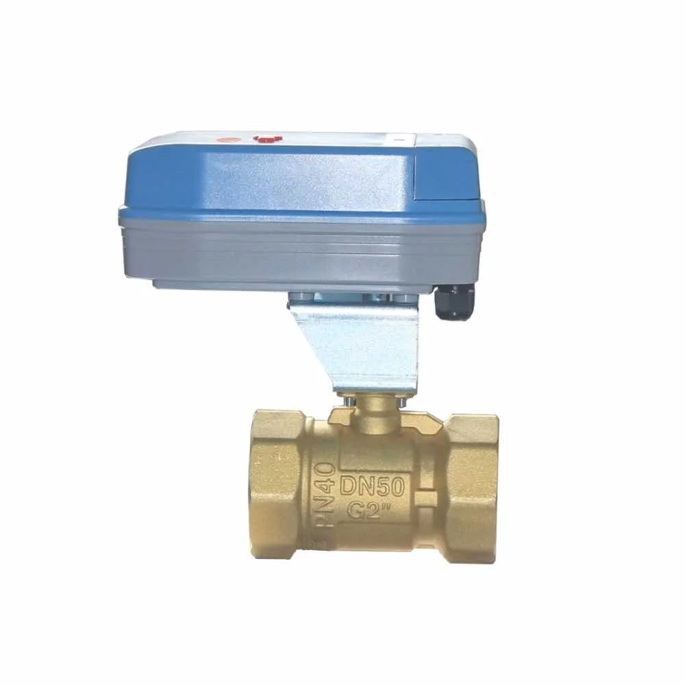 new design  sell well 24vac  2 way 1 inch 4.0MPa motorized ball valve electric actuator 0-10v 4-20ma