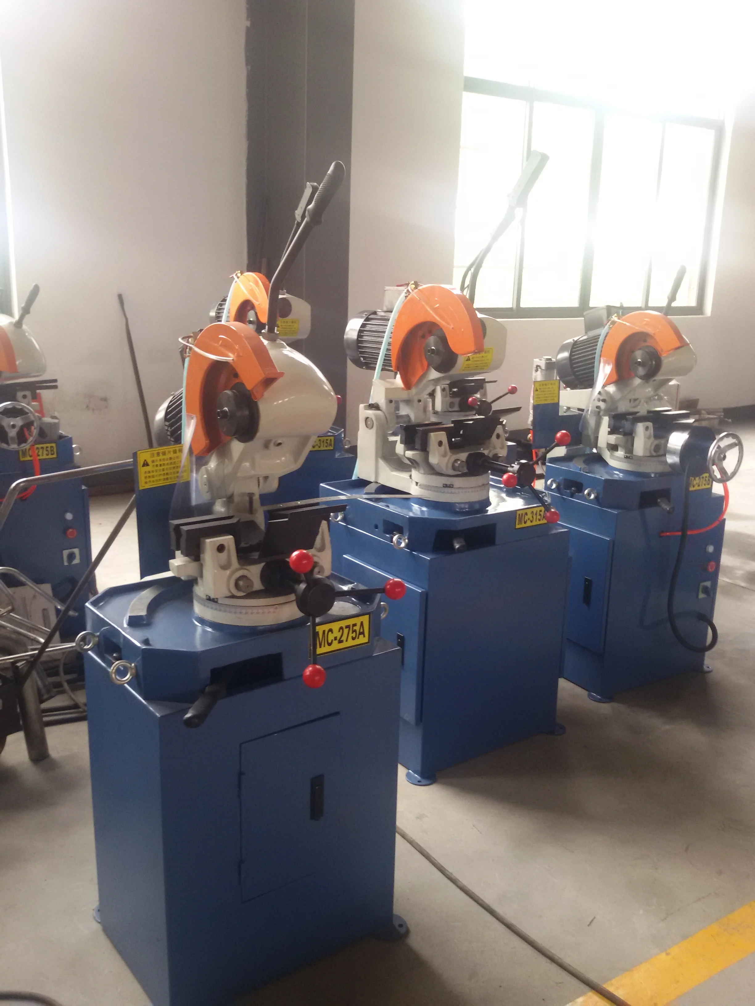 MC-315A Manual type universal saw blade disc cutting machine for tubes