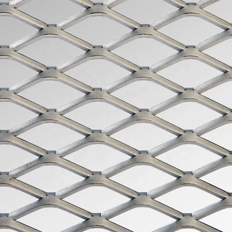 High quality expanded metal mesh stainless steel lattice metal mesh rolls