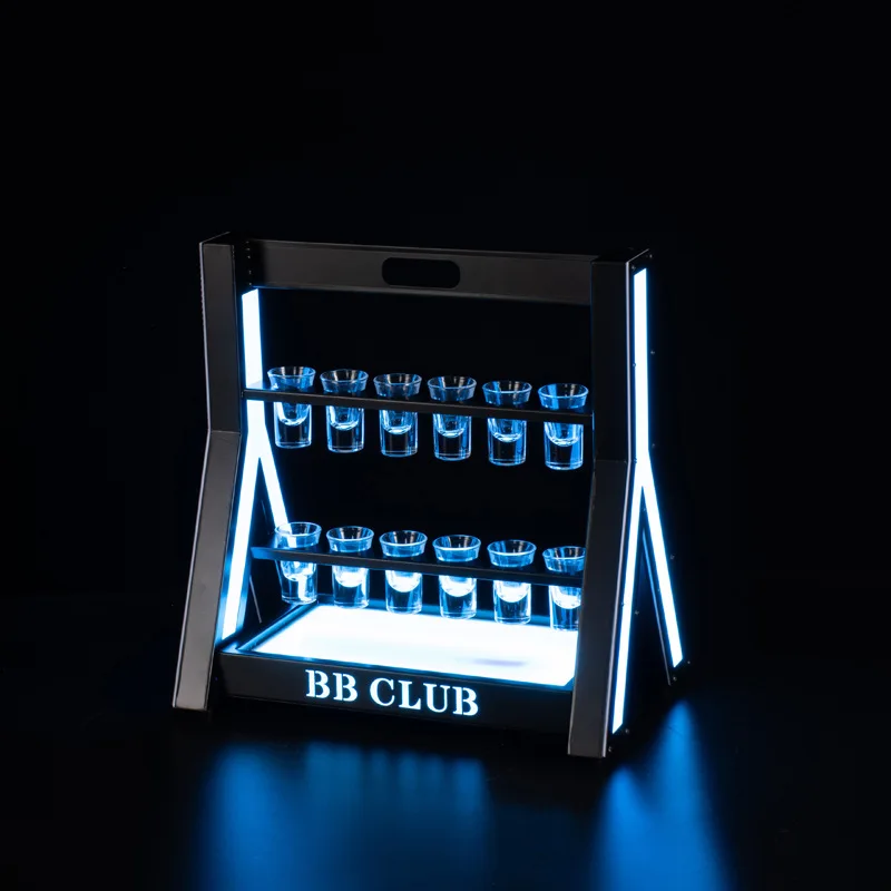 OEM Black Card American Baller LED Bottle Presenter Christmas Halloween Easter Parties VIP Display Night Club Lounge Bar Party
