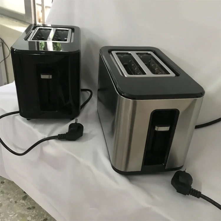 newest long toaster with bun warmer Defrost Bread Toaster  Wide slot Cool touch 2 Slice Grilled Cheese Toaster