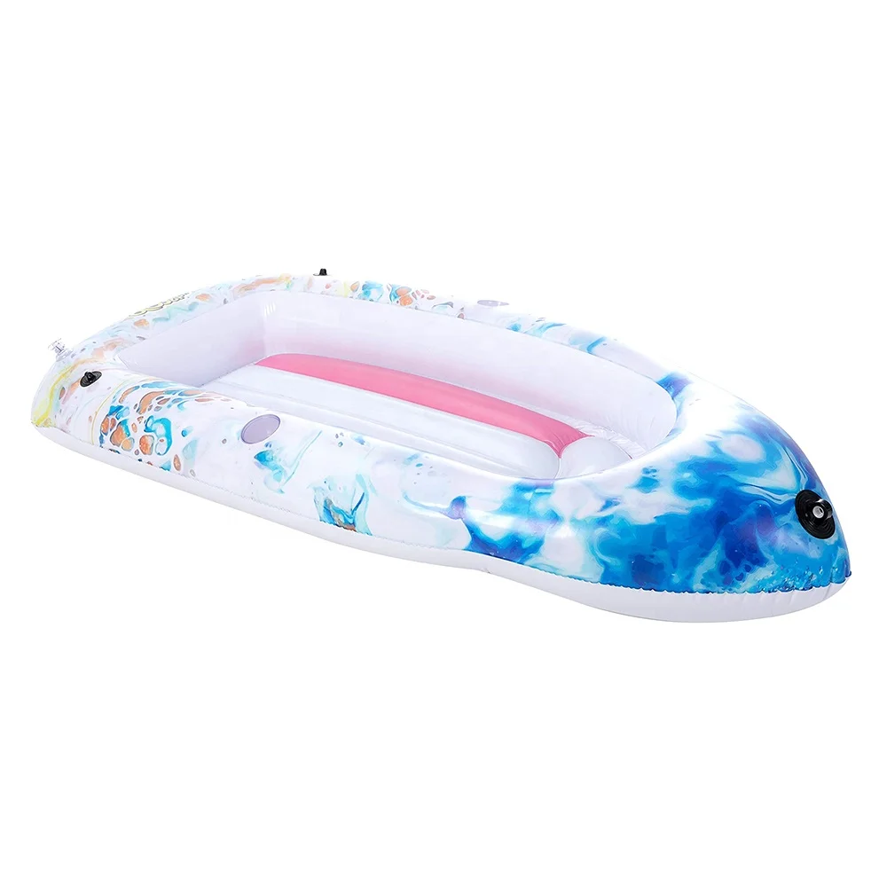Summer Outdoor Children Boat Inflatable PVC Portable Raft Pool Floats For Summer Water Sports