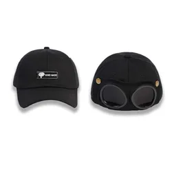 Aviator Hat Summer Personality Glasses Baseball Cap Female Unisex Sunglasses Cap Male Baseballcap Boys Cap