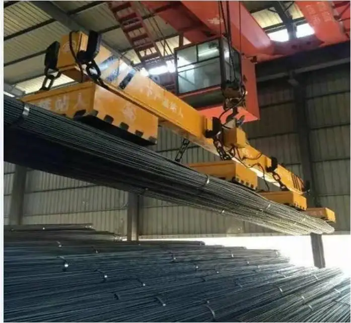 15t Warehouse used Electric Lifting Magnet Crane Double Girder Overhead Crane for Lifting Steel Bars