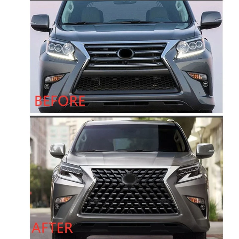 Новый дизайн пластиковый комплект для спортивного кузова решетка Lexus GX460 GX400 2014-2020