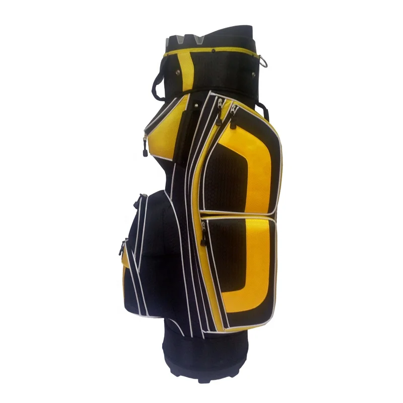 
15 Way Full Length Divider Polyester Multi Color Custom Golf Cart Bag 