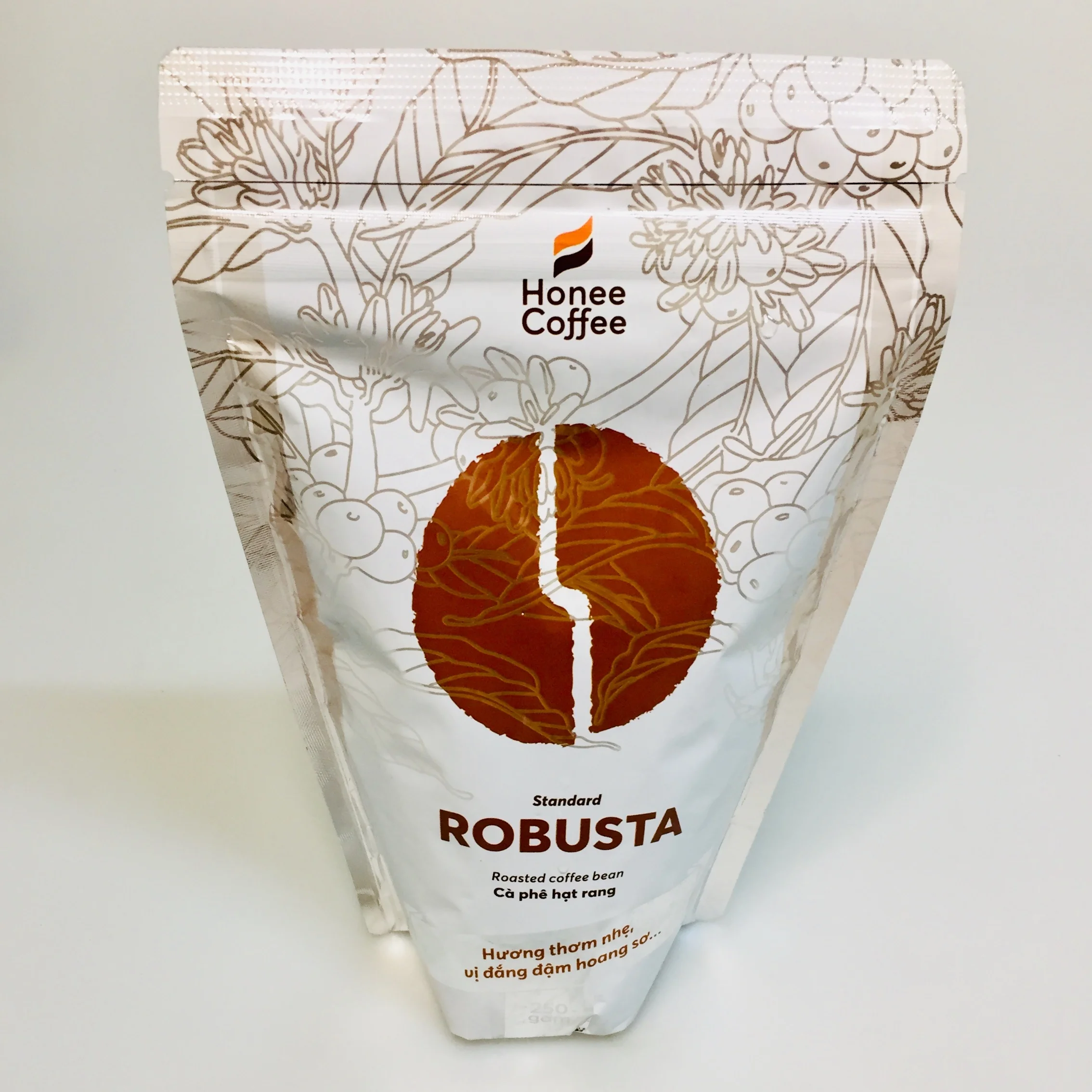 Honee Coffee - Roasted Robusta coffee beans high quality Vietnam single