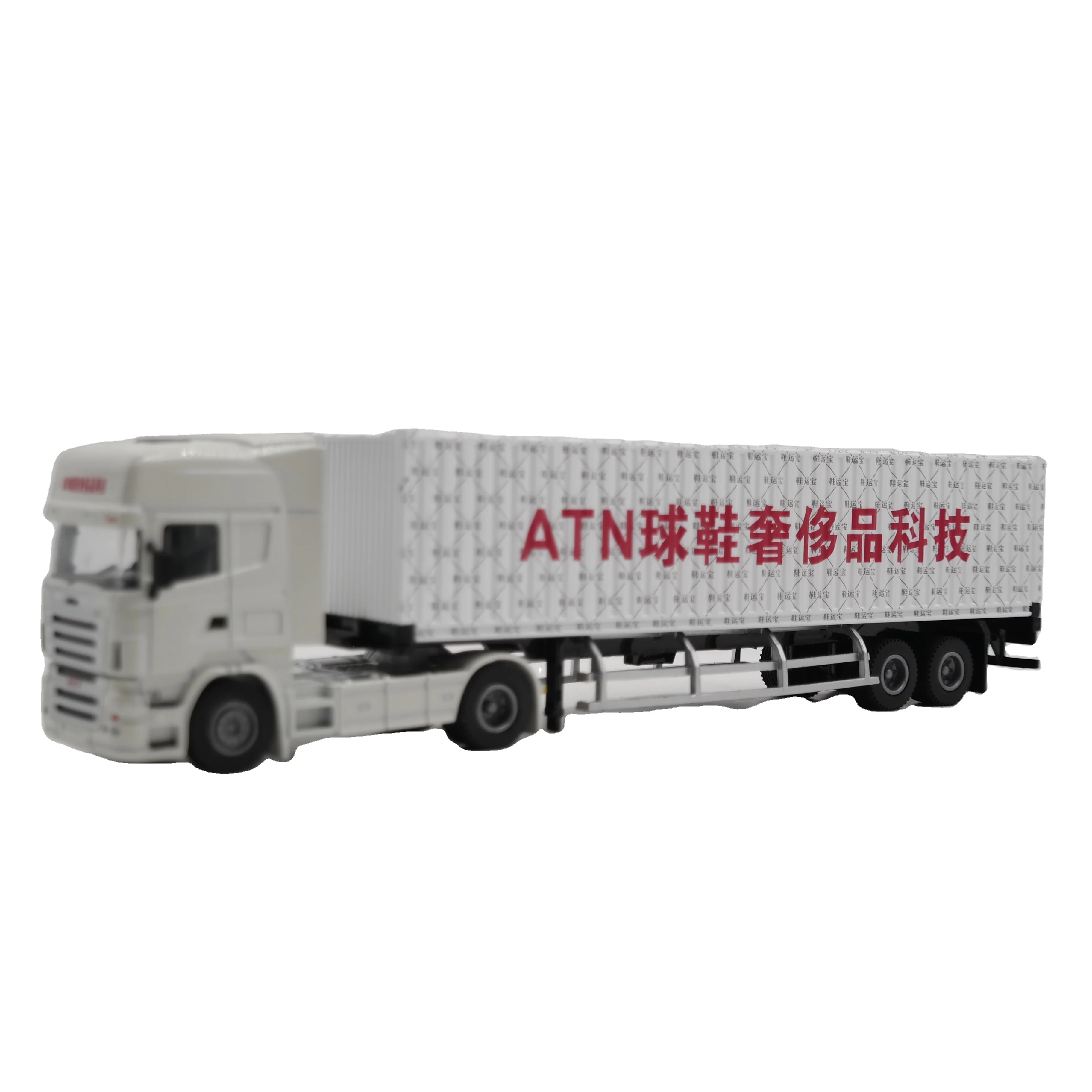 O.A.S Container Model Factory Shipping Gift Customized 1:50 ATN Alloy Material  Container Model Truck