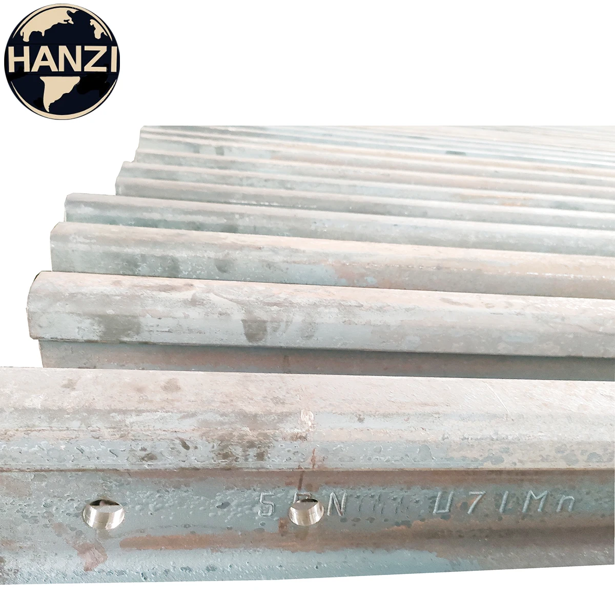 JIS 50 N Crane Steel Rail Light Head Track Sleepers Railway Weight Bottom Material Moving Railroad Origin Bolt Type