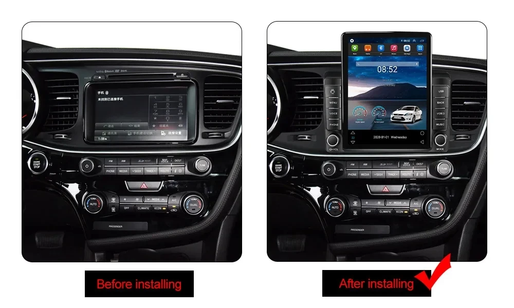 Автомобильный радиоприемник Kirinavi Android 10 9 7 для KIA Optima K5 2013 2015 GPS навигация мультимедийный плеер