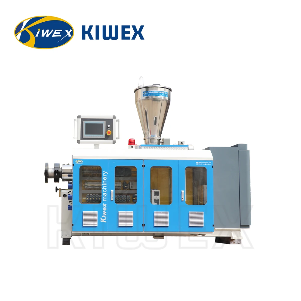 high speed PVC pipe  extrusion line with lower price plastic making machine/extruder machine