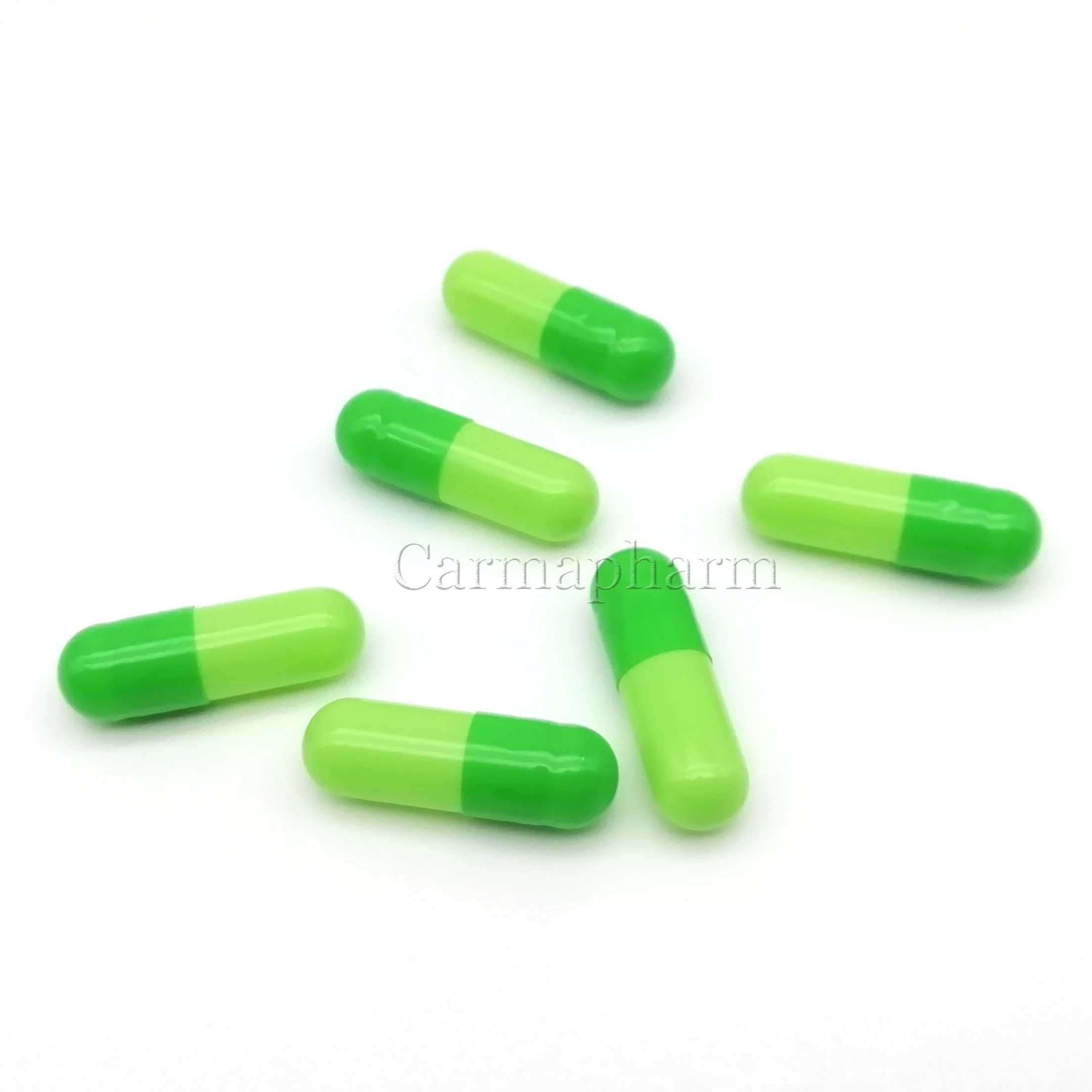colored halal empty gelatin capsules size 2