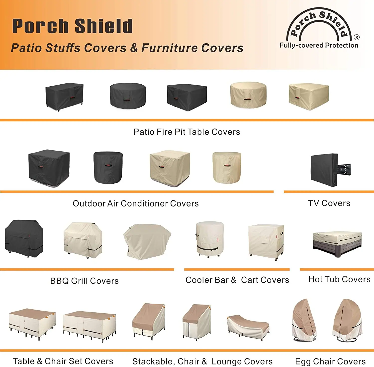 Rectangular Heavy Duty Outdoor Waterproof Coffee Table Terrace Cover Outdoor Furniture Dust Cover