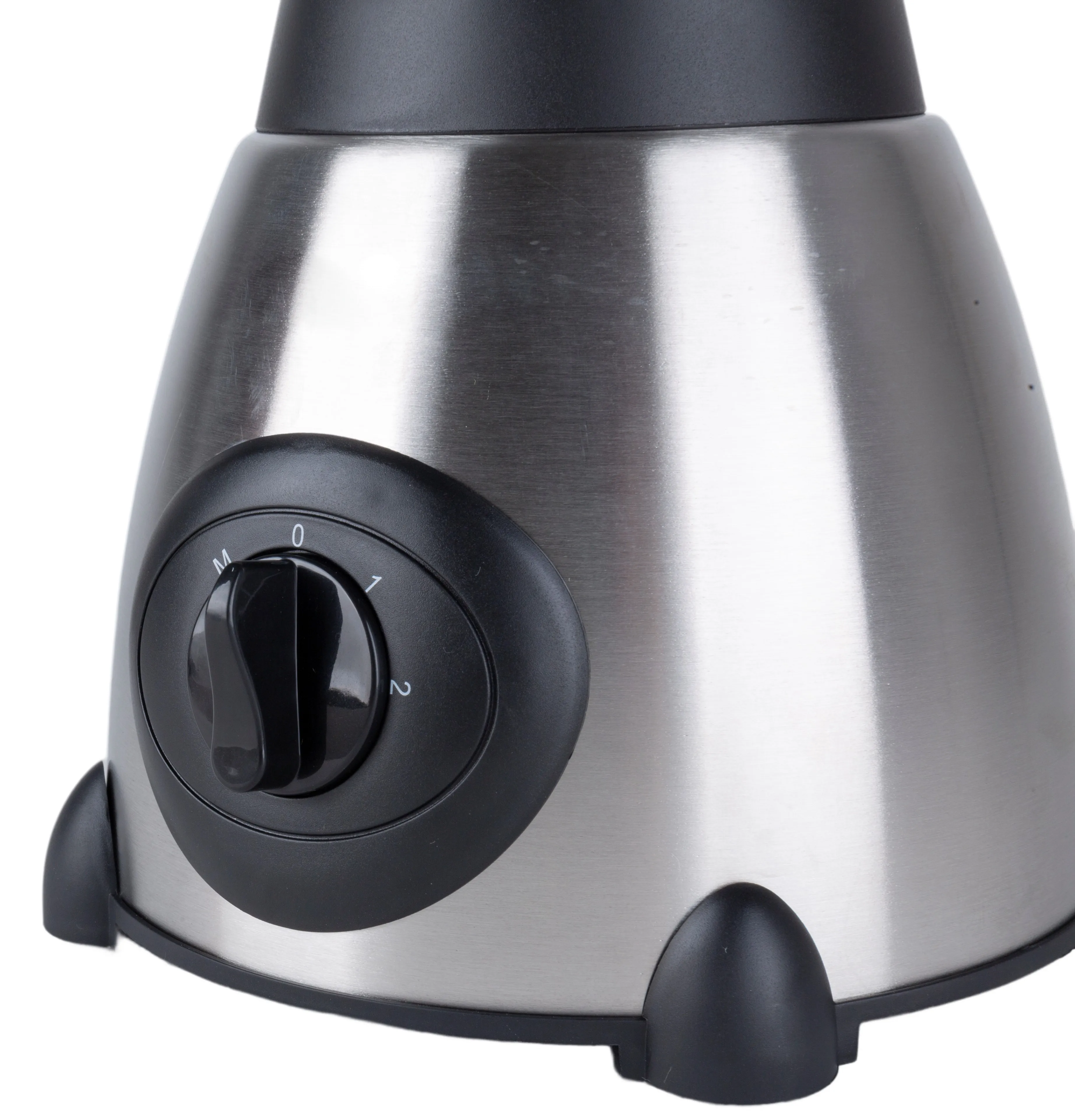 2 Speeds 600W 2 In 1 Stainless Body 1.5L Glass Jar Electric Powerful Ice Crushing Blender